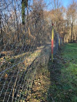 Zamenjava ograje na pokopališču Šalovci – breg 2